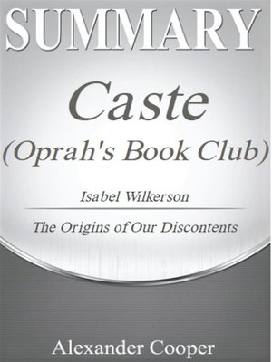 cover image of Summary of Caste (Oprah's Book Club)